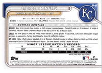 2024 Bowman Prospects Spencer Nivens #BP-37