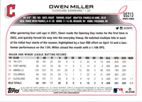 2022 Topps Update Owen Miller #US213