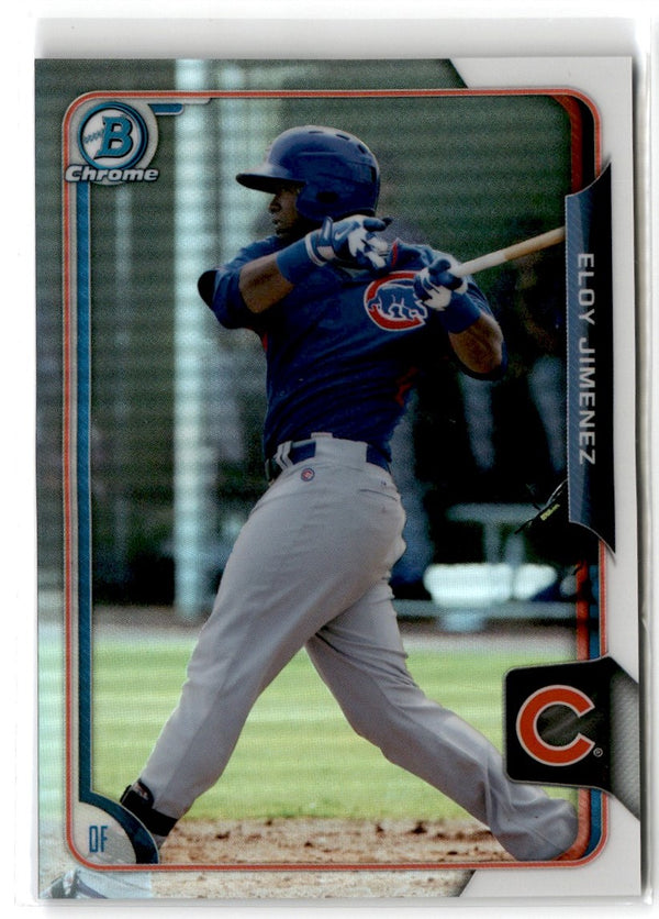 2015 Bowman Chrome Prospects Refractors Eloy Jimenez #BCP186 055/499