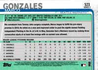 2019 Topps Marco Gonzales #523