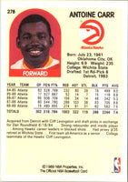 1989 Hoops Antoine Carr #278