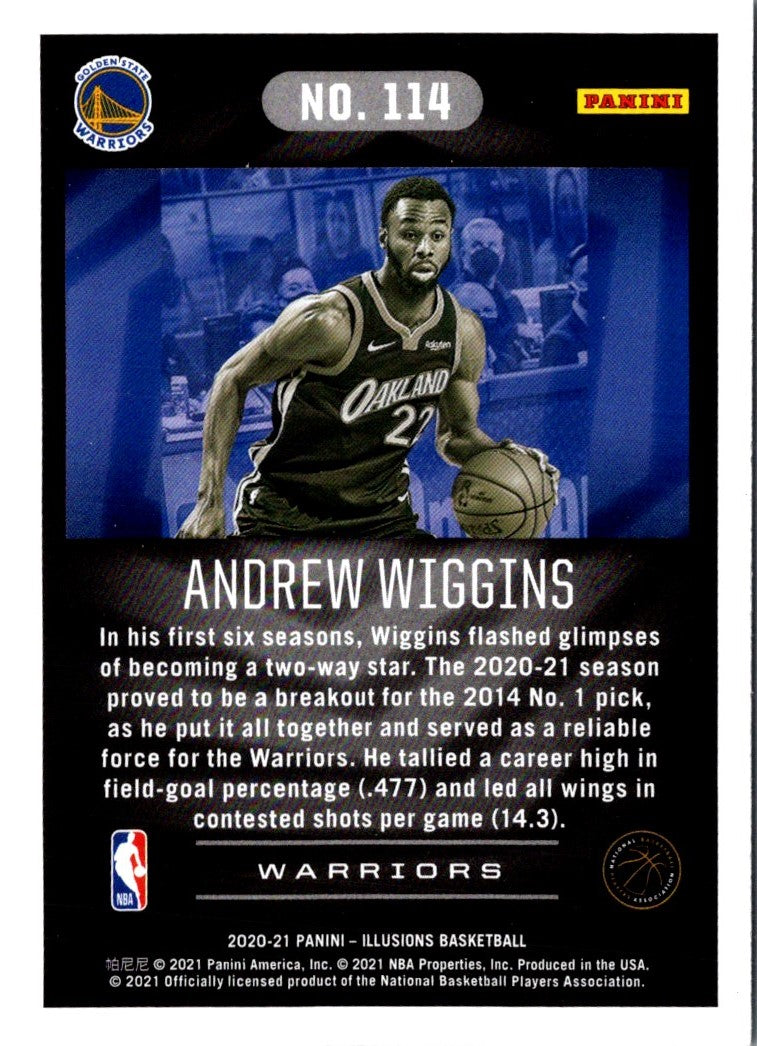 2020 Panini Andrew Wiggins