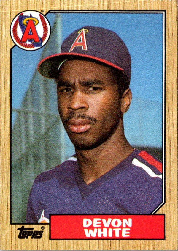 1987 Topps Devon White #139 Rookie