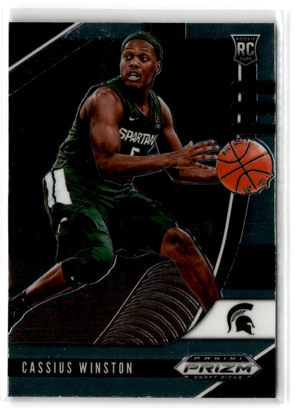 2020 Panini Prizm Draft Picks Collegiate Cassius Winston #29