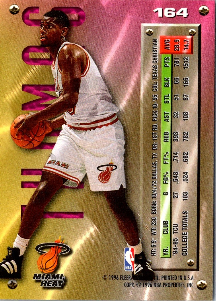 1996 Fleer Miami Heat