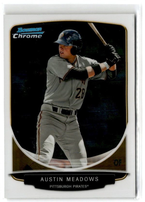 2013 Bowman Draft Picks & Prospects Chrome Austin Meadows #BDPP5