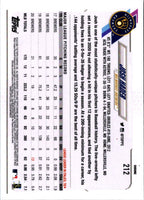 2021 Topps Chrome Josh Hader #212