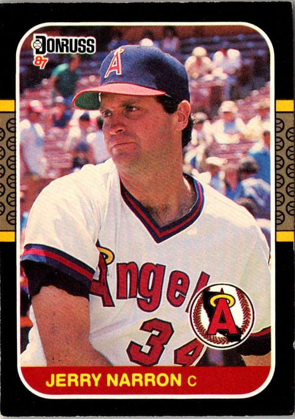 1987 Donruss Jerry Narron #603