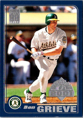 2001 Topps Opening Day Ben Grieve #105