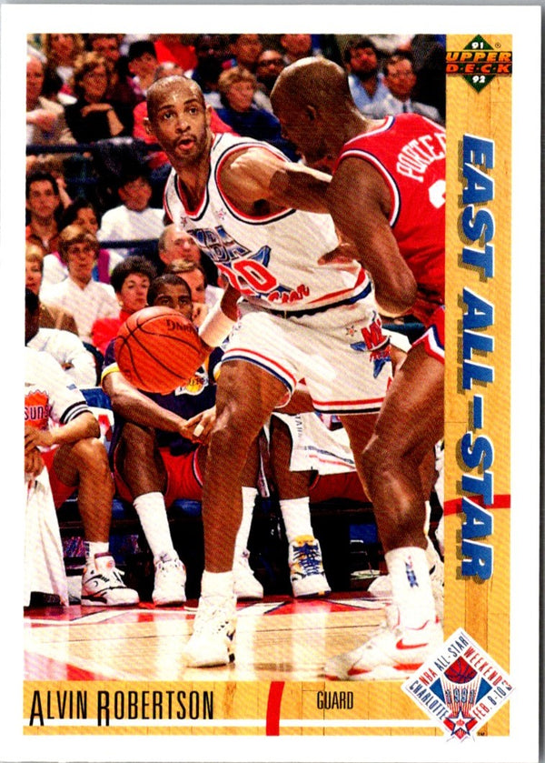 1991 Upper Deck Alvin Robertson #64