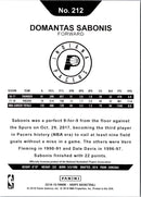 2018 Hoops Domantas Sabonis