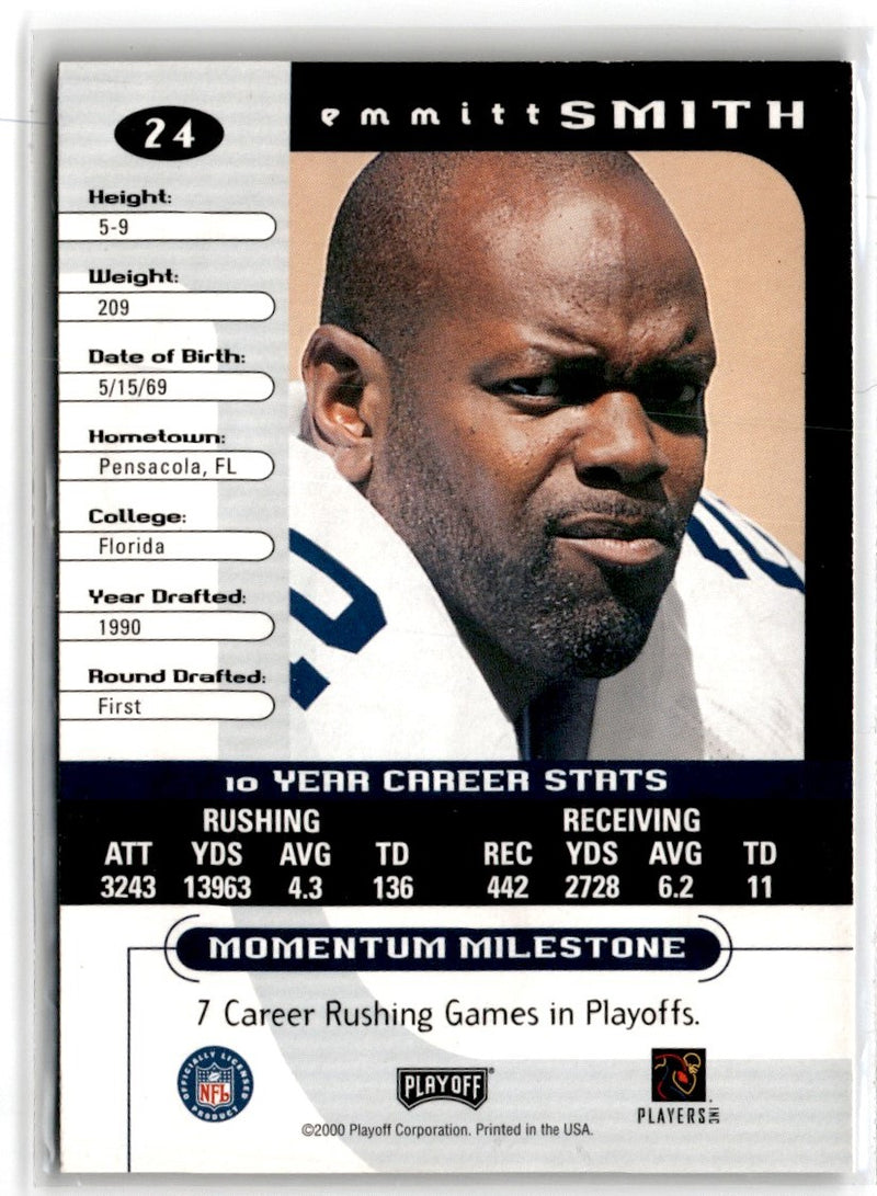 2000 Playoff Momentum Emmitt Smith