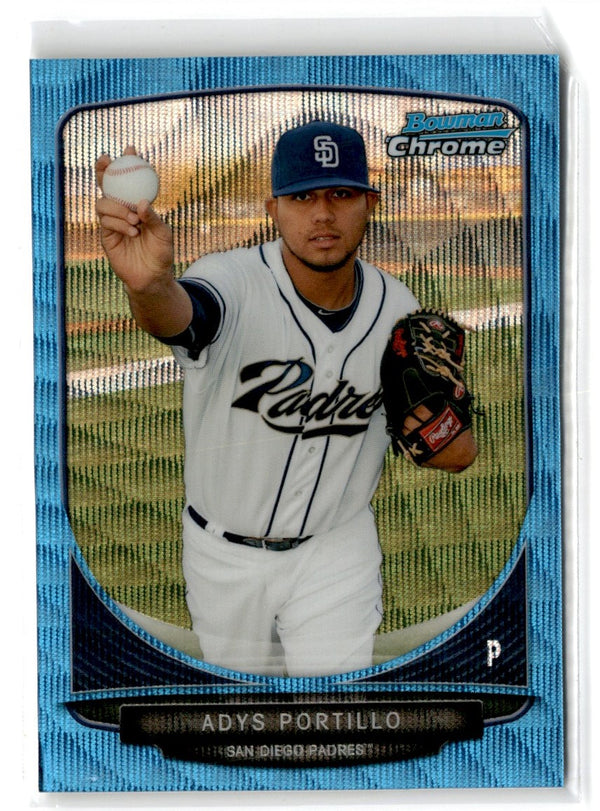 2013 Bowman Chrome Prospects Blue Wave Adys Portillo #BCP175