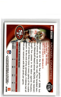 2010 Topps Chrome Michael Crabtree #C128