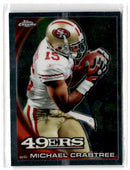 2010 Topps Chrome Michael Crabtree