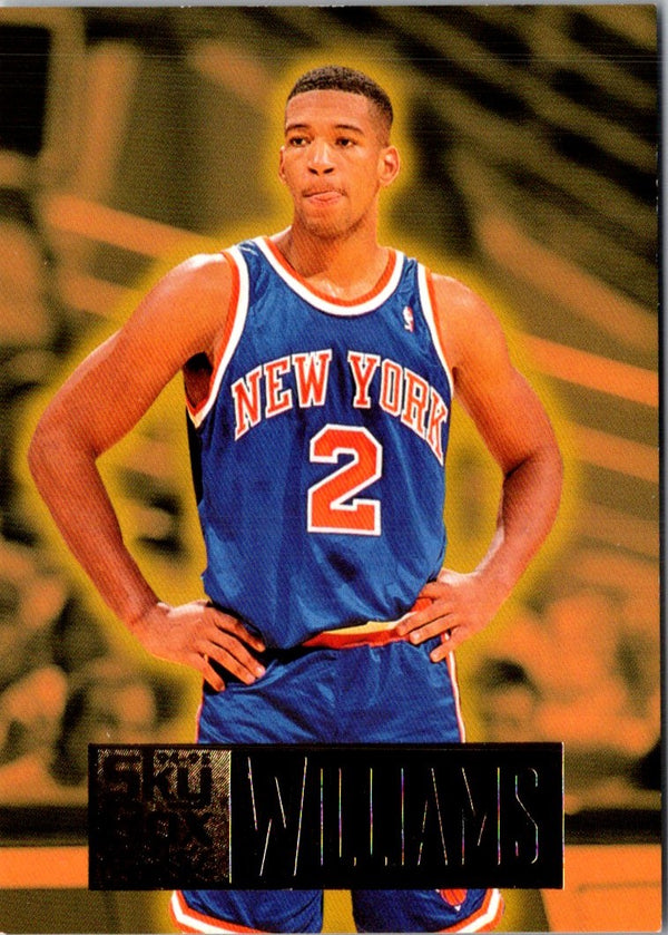 1994 SkyBox Monty Williams #262 Rookie