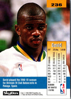 1992 SkyBox David Benoit #236