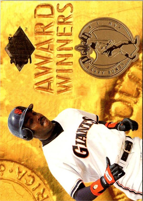 1994 Ultra Award Winners Barry Bonds #20