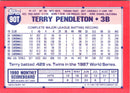 1991 Topps Traded Terry Pendleton