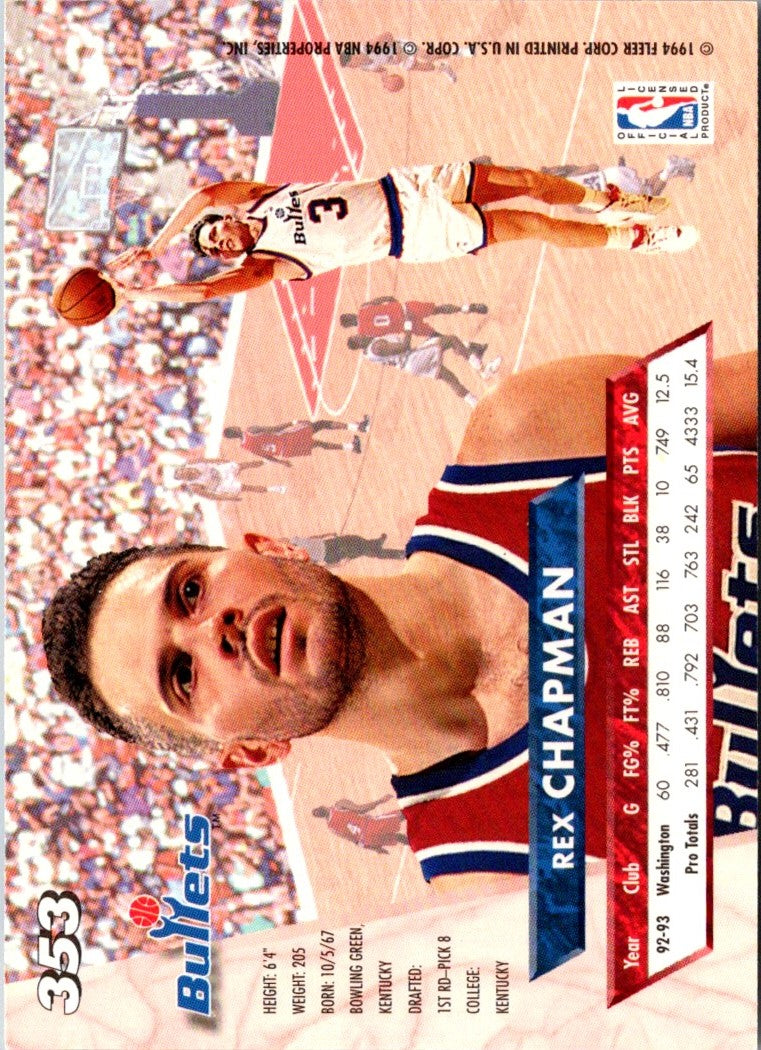 1994 Topps Rex Chapman