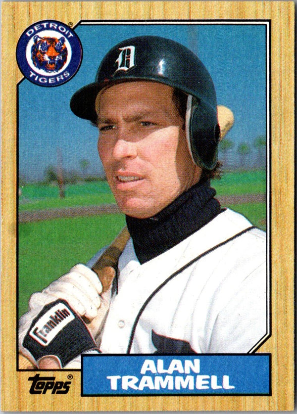 1987 Topps Alan Trammell #687