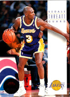 1993 SkyBox Sedale Threatt #100