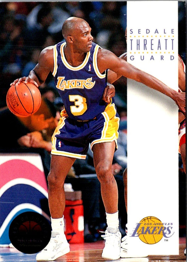 1993 SkyBox Sedale Threatt #100