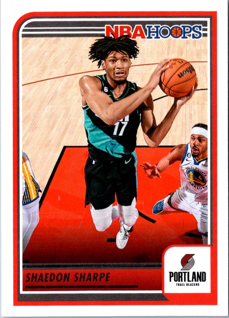 2023 Hoops Red Backs Shaedon Sharpe