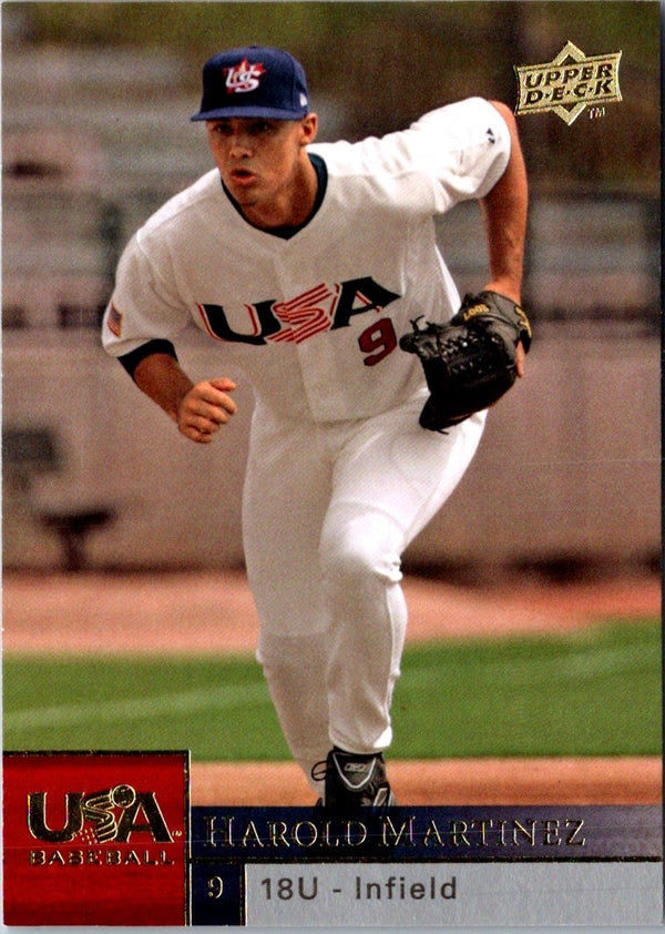 2009 Upper Deck USA 18U National Team Harold Martinez #18U-HM