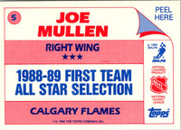 1989 Topps Sticker Inserts Joe Mullen #5