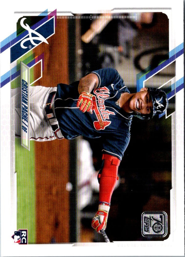 2021 Topps Cristian Pache #187