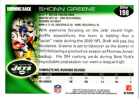 2010 Topps Shonn Greene #198