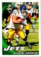 2010 Topps Shonn Greene #198