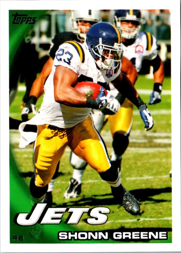 2010 Topps Shonn Greene #198