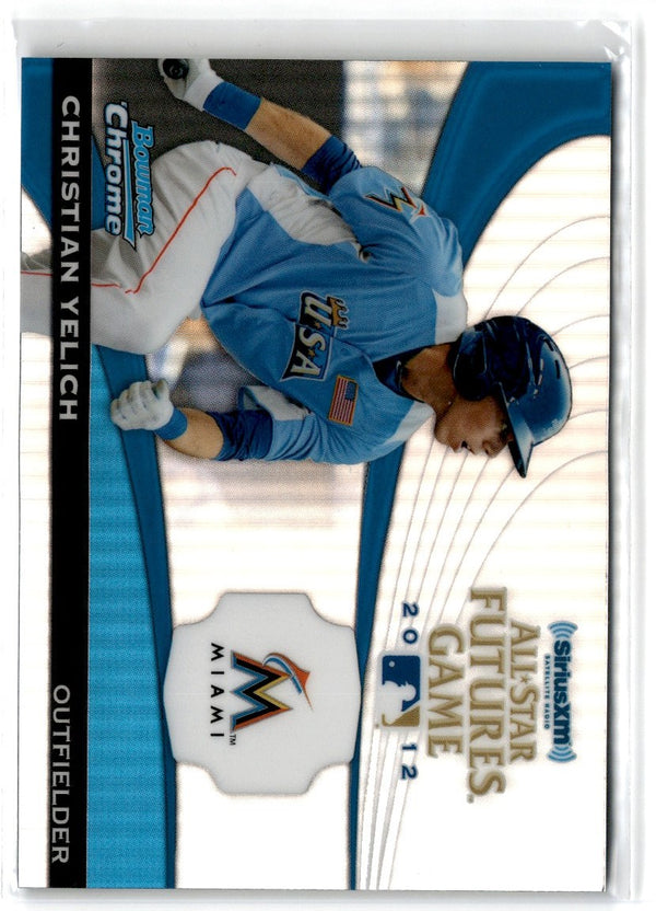 2012 Bowman Chrome Futures Game Christian Yelich #FG-CY