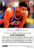 1993 SkyBox Allan Houston #221 Rookie