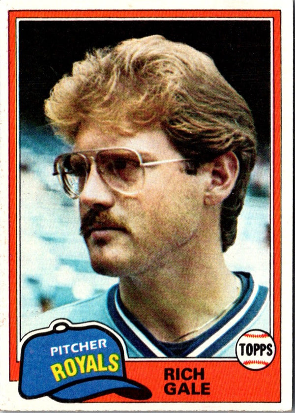 1981 Topps Rich Gale #544