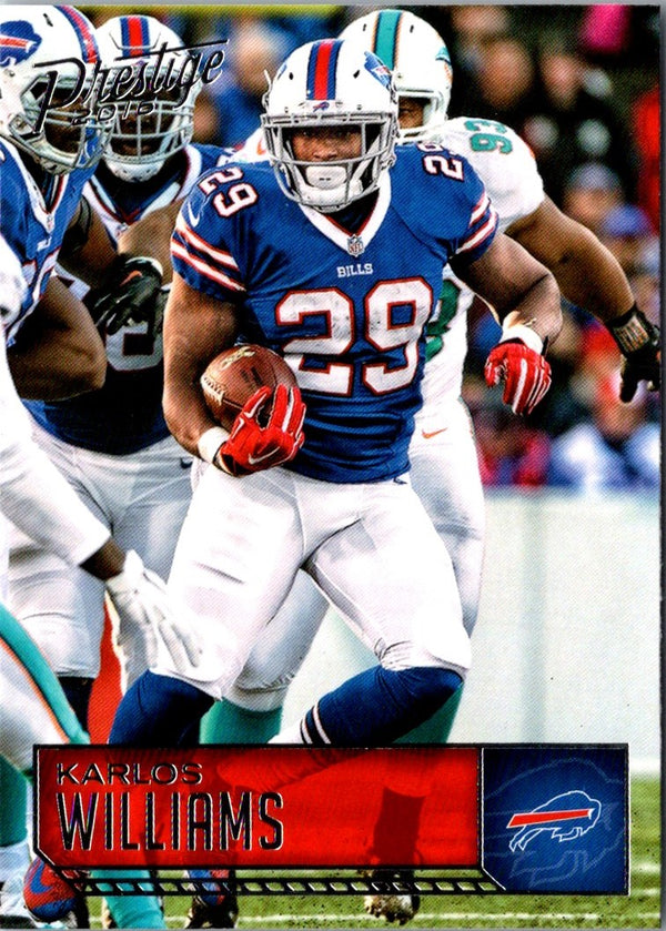 2016 Panini Prestige Karlos Williams #21