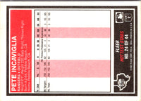 1987 Fleer Hottest Stars Pete Incaviglia #24