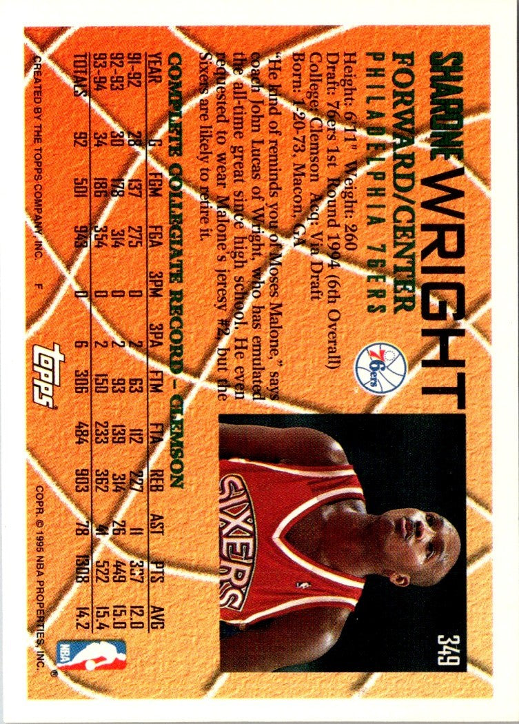 1994 Topps Sharone Wright