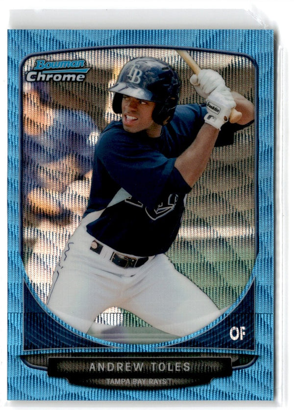 2013 Bowman Chrome Prospects Blue Wave Andrew Toles #BCP156