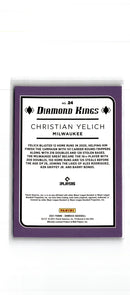 2021 Donruss Holo Purple Christian Yelich