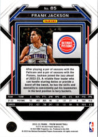 2022 Panini Prizm Blue Frank Jackson #85