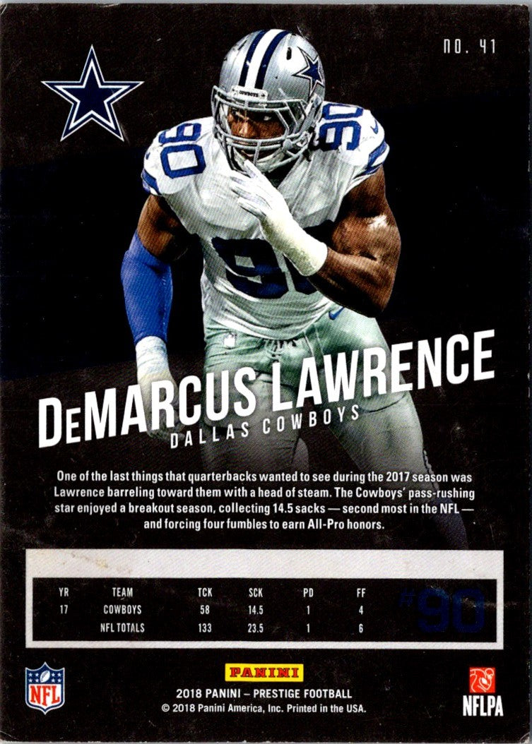 2018 Panini Prestige DeMarcus Lawrence