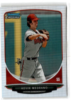 2013 Bowman Chrome Prospects Refractors Kevin Medrano #BCP108 /500 Refractor