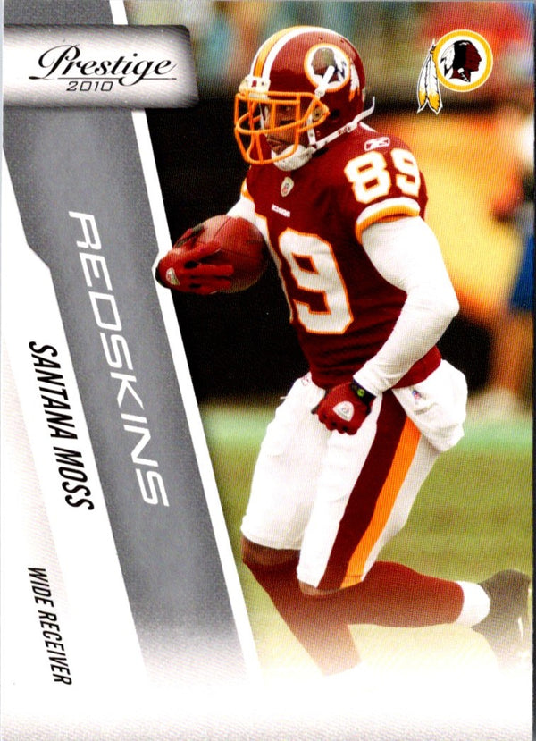 2010 Panini Prestige Santana Moss #200