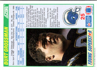 1990 Score Young Superstars Burt Grossman #25