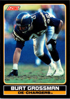 1990 Score Young Superstars Burt Grossman #25
