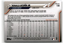 2020 Topps Ronald AcuÃ±a Jr.