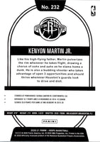 2020 Hoops Red Backs Kenyon Martin Jr. #232